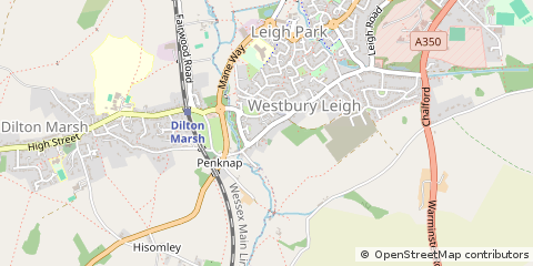 Map of Westbury