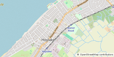 Map of Wirral