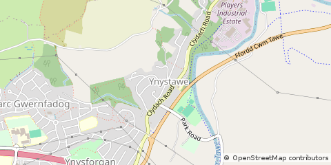 Map of Swansea