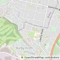 Map of Leicester, Leicestershire