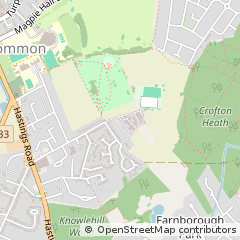 Map of Bromley, Kent