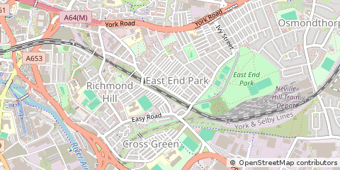 Map of Leeds
