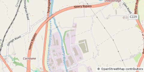 Map of Newry, Co Down
