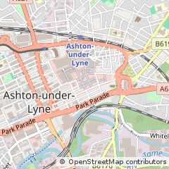 Map of Ashton-Under-Lyne, Thameside