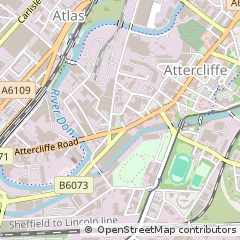 Map of Sheffield