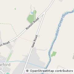Map of Great Barford, Bedford