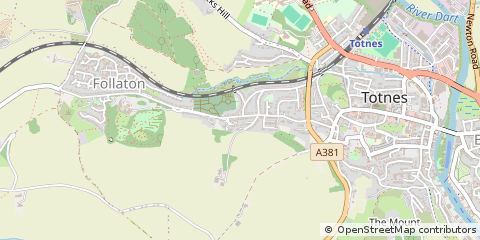 Map of Totnes