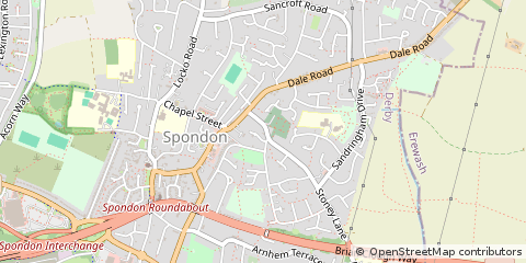 Map of Derby