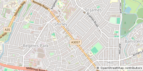 Map of Southampton
