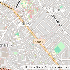 Map of Southampton
