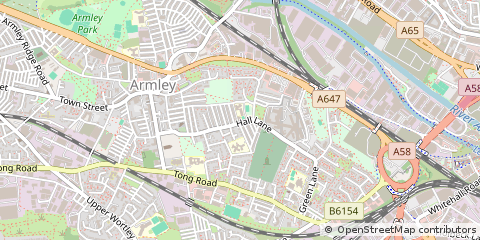Map of Leeds