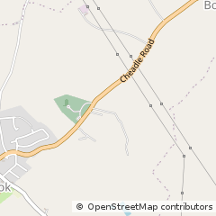 Map of Stoke-on-Trent, Staffordshire