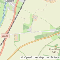 Map of Salisbury, Wiltshire