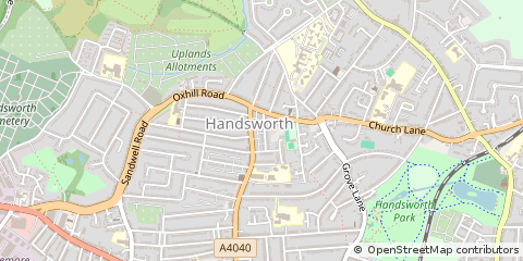 Map of Birmingham