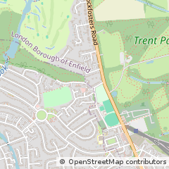 Map of Barnet, Herts