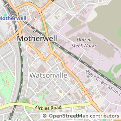 Map of Motherwell
