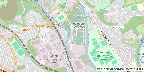 Map of Manchester