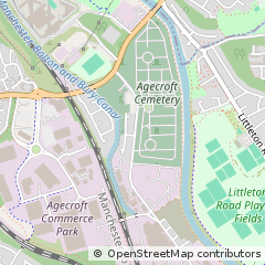 Map of Manchester