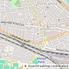 Map of Cardiff