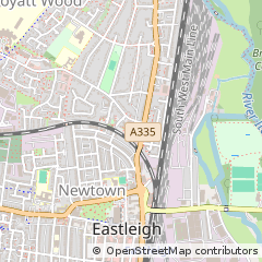 Map of Eastleigh
