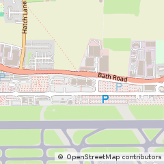 Map of Hounslow, Middlesex
