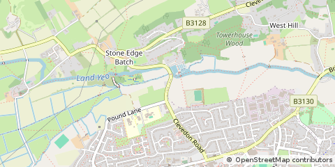 Map of Bristol, North Somerset
