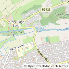 Map of Bristol, North Somerset
