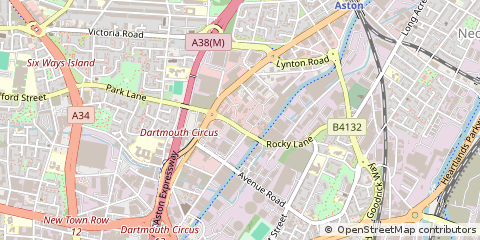 Map of Birmingham