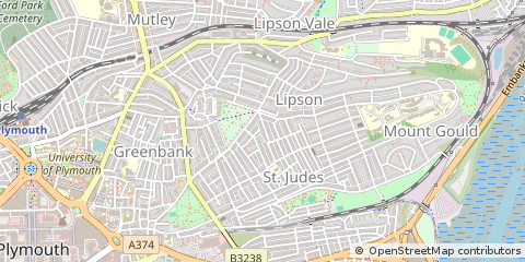 Map of Plymouth