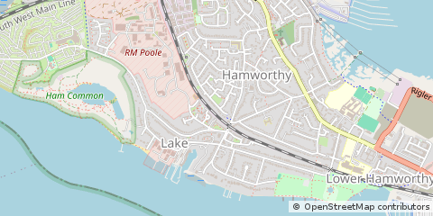 Map of Poole