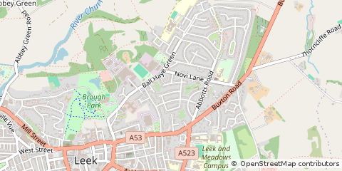 Map of Leek