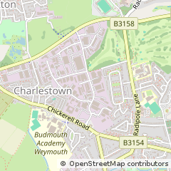 Map of Weymouth, Dorset