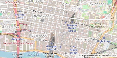 Map of Glasgow