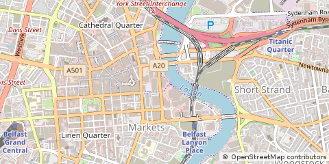 Map of Belfast