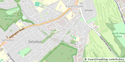 Map of East Grinstead