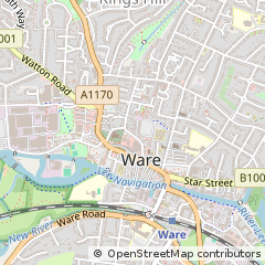 Map of Ware