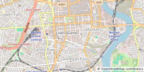 Map of Belfast