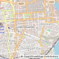 Map of Belfast