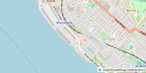 Map of Brunswick Business Park, Liverpool