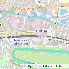 Map of Newbury, Berkshire