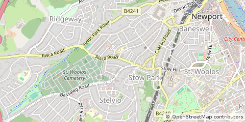 Map of Newport