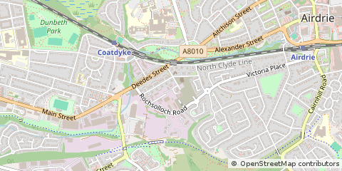 Map of Airdrie