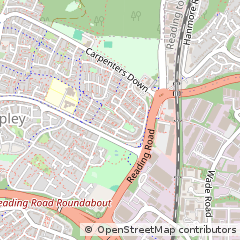 Map of Basingstoke
