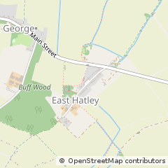 Map of Sandy, Bedfordshire
