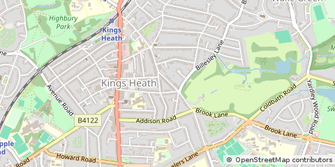 Map of Birmingham