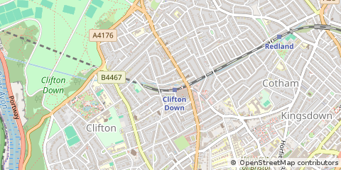 Map of Bristol