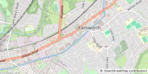 Map of Manchester