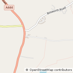 Map of Nuneaton, Warwickshire