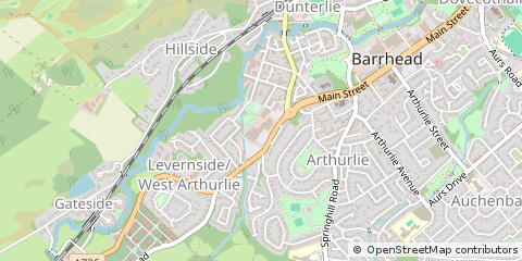Map of Glasgow