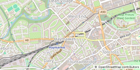 Map of Edinburgh